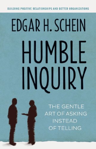 Book cover of Humble Inquiry by Edgar H. Schein